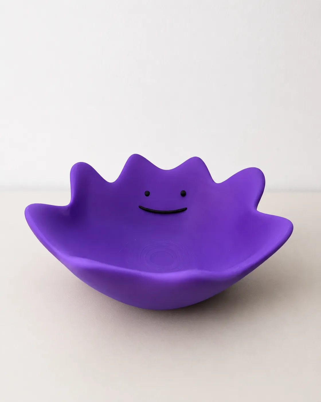 Bol con forma de Ditto de Pokémon impreso en 3D