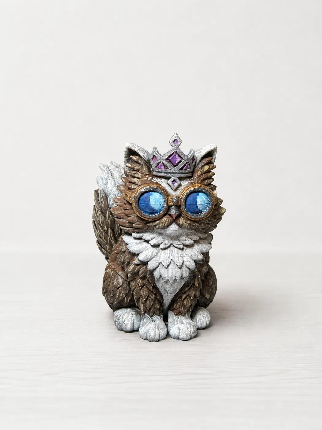 Figura de Carl y Princesa Donut de Carl el Mazmorrero impresa en 3D