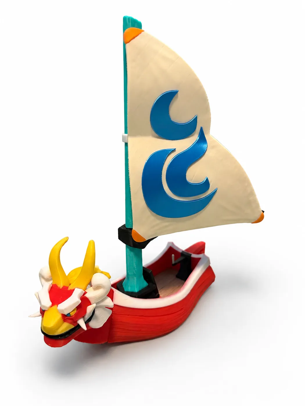 Figura del King of Red Lions de The Legend of Zelda: The Wind Waker impresa en 3D