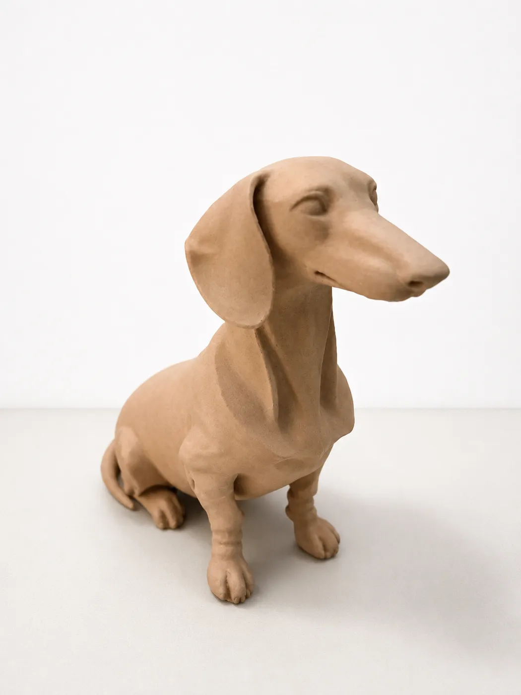 Figura personalizada de perro salchicha impresa en 3D